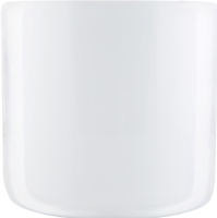 Горщик квіт. Don-Plast CYLINDER 13,5 см білий DCR13,5 И152 (Польща)
