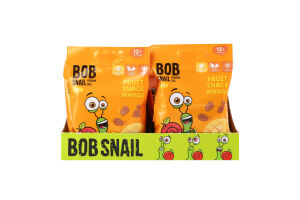 Снэк фруктовый для детей от 12мес Mango Baby Bob Snail м/у 40г