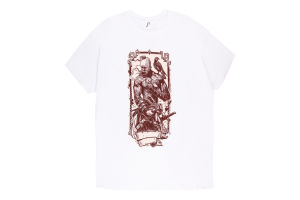 Футболка Sol's Imperial Cossack with hawk білий XL