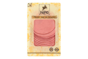 Колбаса Ранчо Нежная с говядиной п/а в/с нарезка