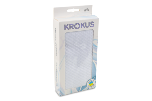 Колготи дитячі Ніжність білі з сіточкою р.20 Krokus