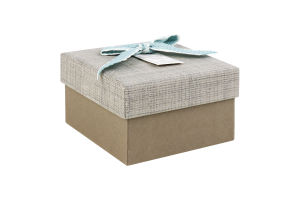 Коробка подарункова з бантом в асортименті 958306