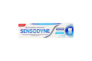Паста зубна з фтором Cool mint Відновлення і захист Sensodyne 75мл