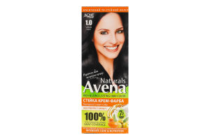 Крем-фарба для волосся стійка Naturals №1.0 Avena 1шт