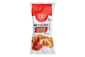 Круассан со сгущенным молоком ТМ "1" м/у 60г