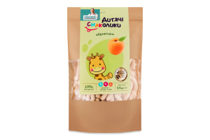 Сніданки сухі для дітей від 3років з солодкою стевією та вітамінами Абрикоска Дитячі Смаколики д/п 25г