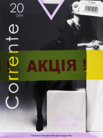 Набір колготок жіночих Corrente Classic №CST90598 20den 4 nero 2шт