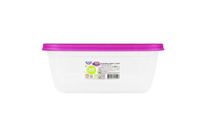 Контейнер універсальний 1.06л 184x134x74мм Прямокутний №2 Ал-Пластик 1шт