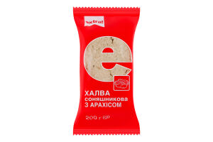 Халва Extra! соняшникова з арахісом