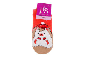 Шкарпетки жін Premier socks Їжак махр рожев р23-25