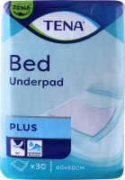 Пеленки мочепоглощающие 60х60см Plus Bed Tena 30шт