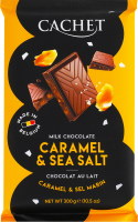 Шоколад Cachet 300г карамель соль