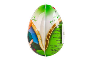 Яйцо пластиковое для мальчика с конфетами и сюрпризом Lucky egg Wooow п/у 80г в ассорт