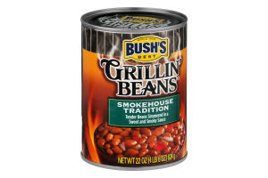 BUSH'S BEST Grillin' Beans Smokehouse Tradition