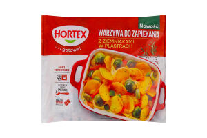 Овощи для запекания глубокозамороженные с картофелем Hortex м/у 450г