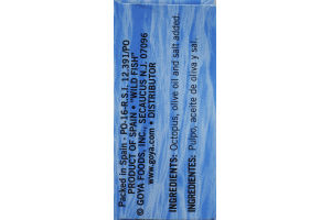 Goya Octopus in Olive Oil