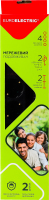 Удлинитель сетевой 4 розетки 2м №EE-104USB/C-2M(black) Euroelectric 1шт