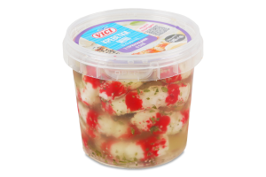 Креветки из сурими с пряностями в масле Mini Vici охл ведро 340г