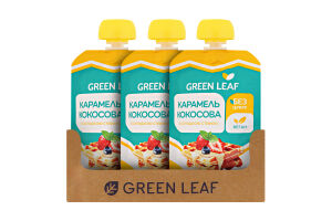 Карамель кокосовая со сладкой стевией Green Leaf д/п 90г
