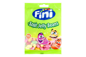 Драже желейні кислі Sour jelly beans Fini м/у 75г