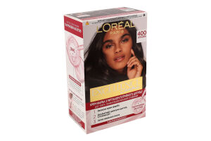 Крем-фарба д/волосся Екселенс Крем 400 каштановий Лореаль