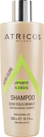 Шампунь для волосся себорегулюючий Японські квіти Atricos Milano 300мл