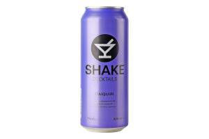 Напій слабоалкогольний 500мл 7% сильногазований Дайкірі Cocktails Shake з/б