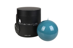 Свічка Meloria Teal куля 120мм 995949