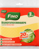 Салфетки влагопоглощающие Fino 3шт