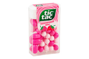 Драже Полуничний мікс Tic Tac п/у 18г