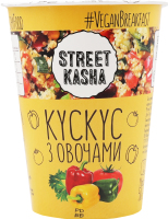 Каша швидкого приготування Кук-кус з овочами 50г стакан Стріт каша