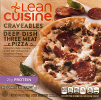 Lean Cuisine Craveables Deep Dish Three Meat Pizza