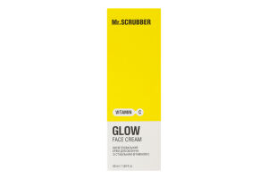 Крем для обличчя висвітлювальний зі стабільним вітаміном С Glow Vitamin C Mr.Scrubber 50мл