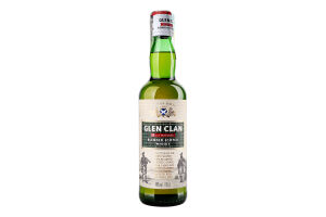 Виски 0.5л 40% купажированный Glen Clan бут