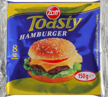 Продукт з сиром 22% Hamburger Toasty Zott м/у 150г