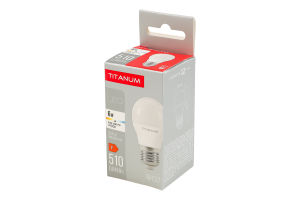 Лампа светодиодная 6W 510lm E27 4100К №TLG4506274 Titanum 1шт