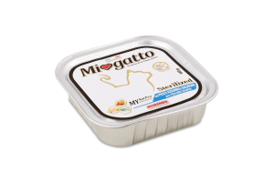 Корм д/стерилізованих котів з лососем 100г Міогатто