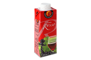 Вино 0.25л 10.5% красное сухое Rosso Goccianello т/п