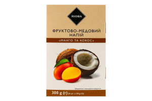Напиток фруктово-медовый Манго и кокос RIOBA к/у 6х50г