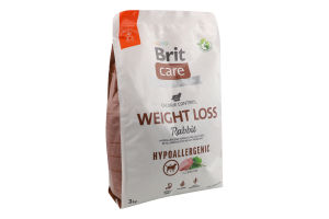 Корм д/собак з зайвою вагою з кроликом гіпоалергенний сухий 3кг Бріт Кеа