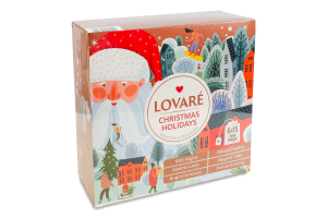 Колекція чаїв Christmas holidays Lovare к/у 6х15шт