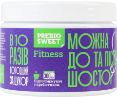 Підсолоджувач з пребіотиком Fitness Prebiosweet п/б 300г