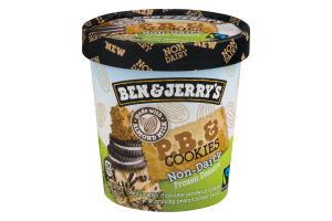 Ben & Jerry's Non-Dairy Frozen Dessert P.B. & Cookies