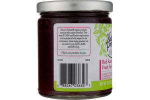 Nature's Promise Fruit Spread Red Raspberry