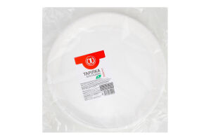 Тарелка бессекционная одноразовая ТМ "1" 6шт