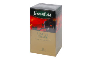 Чай травяной Festive Grape Greenfield к/у 25х2г