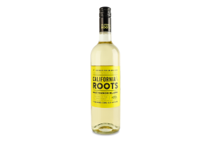 Вино 0.75л 13.5% белое полусухое виноградное Совиньон Блан California Roots бут