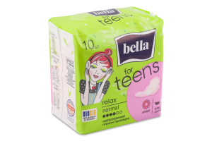 Прокладки гигиенические Normal Relax For Teens Bella 10шт