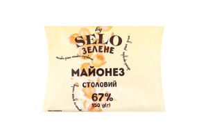 Майонез Selo Зелене 150 г ф/пак. Столовий 67%