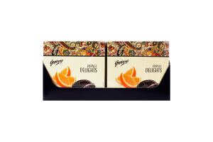 Мармелад жевательный со вкусом апельсина в шоколаде Delights Goplana к/у 190г